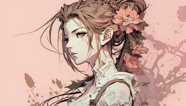 aerith-gainsborough-art-style-of-aiartes