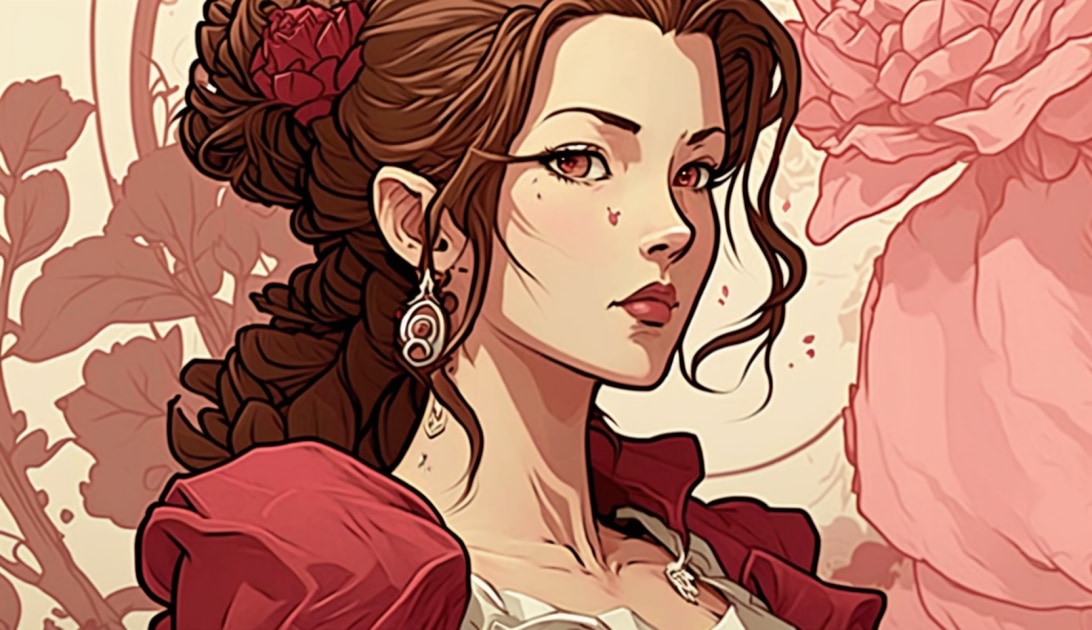 aerith-gainsborough-art-style-of-asaf-hanuka