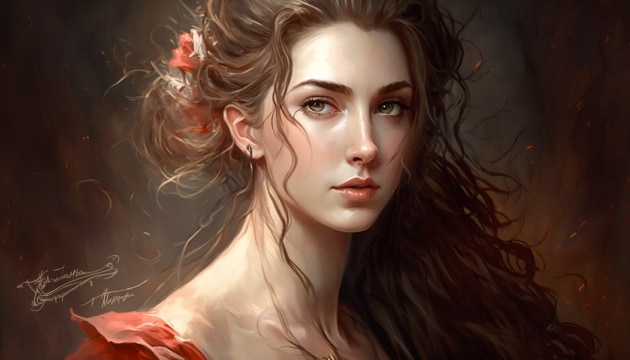 aerith-gainsborough-art-style-of-charlie-bowater
