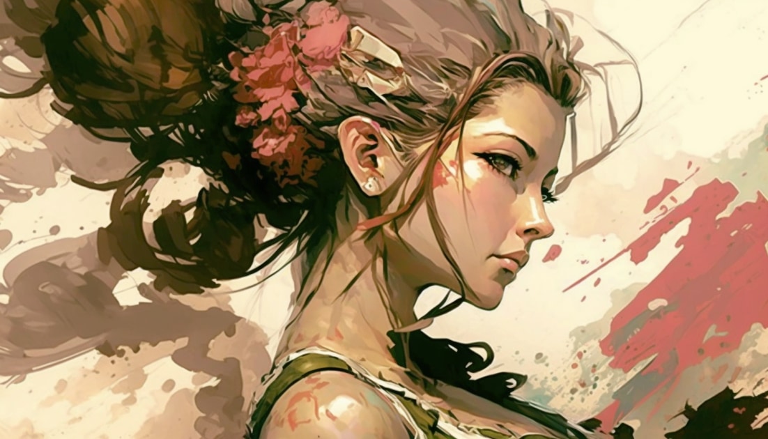 aerith-gainsborough-art-style-of-greg-tocchini