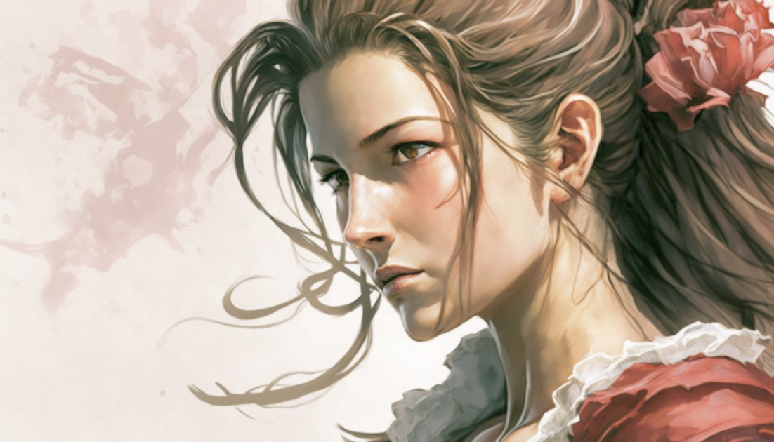 aerith-gainsborough-art-style-of-jim-lee