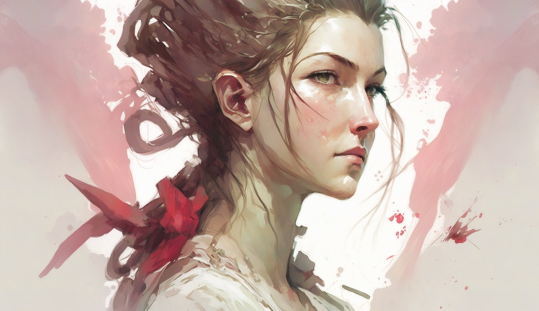 aerith-gainsborough-art-style-of-joao-ruas