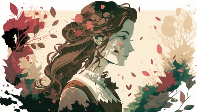 aerith-gainsborough-art-style-of-keith-negley
