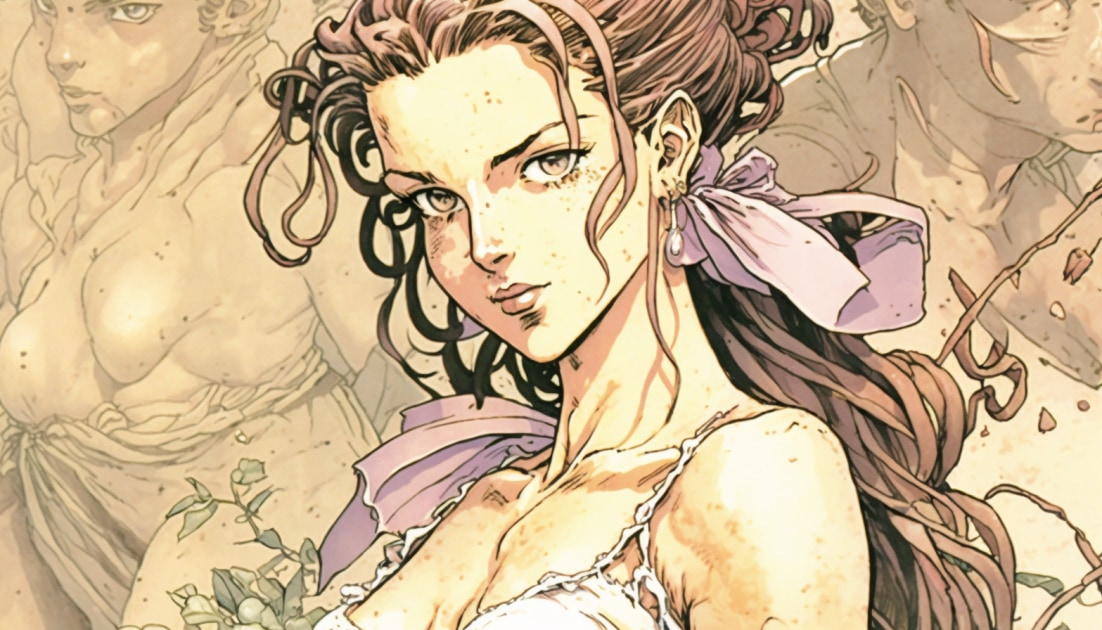 aerith-gainsborough-art-style-of-milo-manara