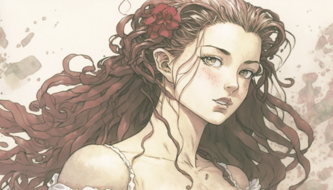 aerith-gainsborough-art-style-of-milo-manara