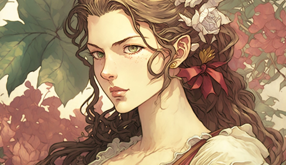 aerith-gainsborough-art-style-of-rebecca-guay