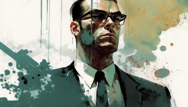 agent-smith-art-style-of-coby-whitmore