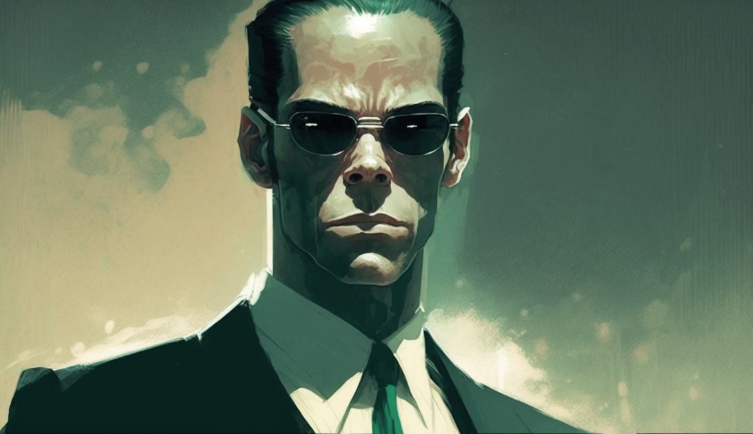 agent-smith-art-style-of-joao-ruas