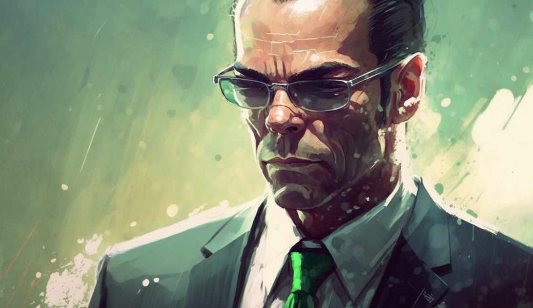 agent-smith-art-style-of-lois-van-baarle