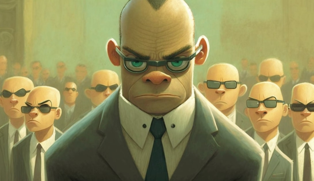 agent-smith-art-style-of-shaun-tan