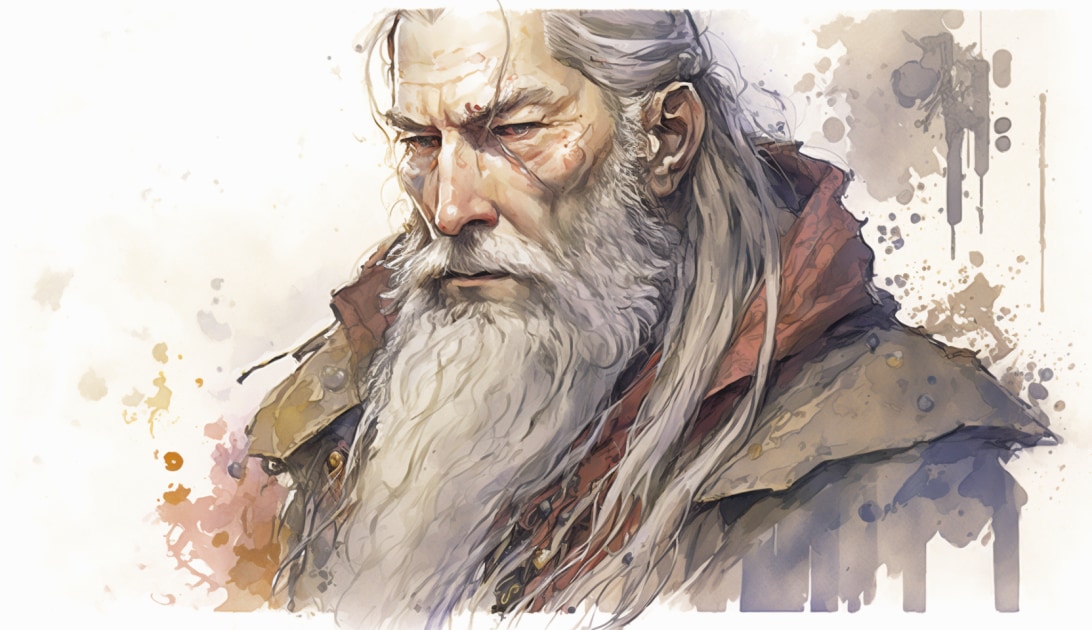 albus-dumbledore-art-style-of-akihiko-yoshida