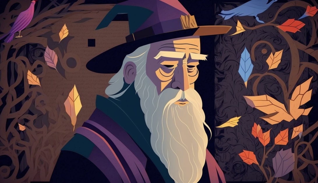 albus-dumbledore-art-style-of-mary-blair