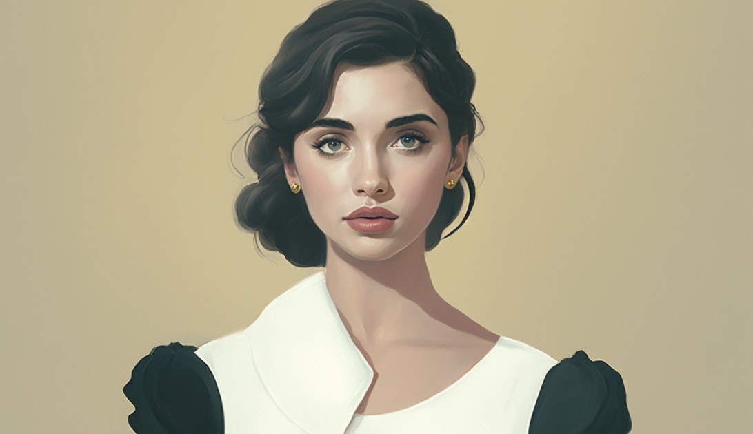 ana-de-armas-art-style-of-amy-earles