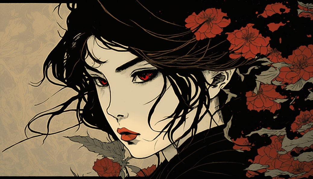 ana-de-armas-art-style-of-takato-yamamoto