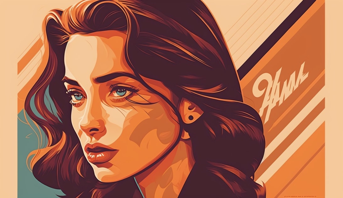 ana-de-armas-art-style-of-tom-whalen