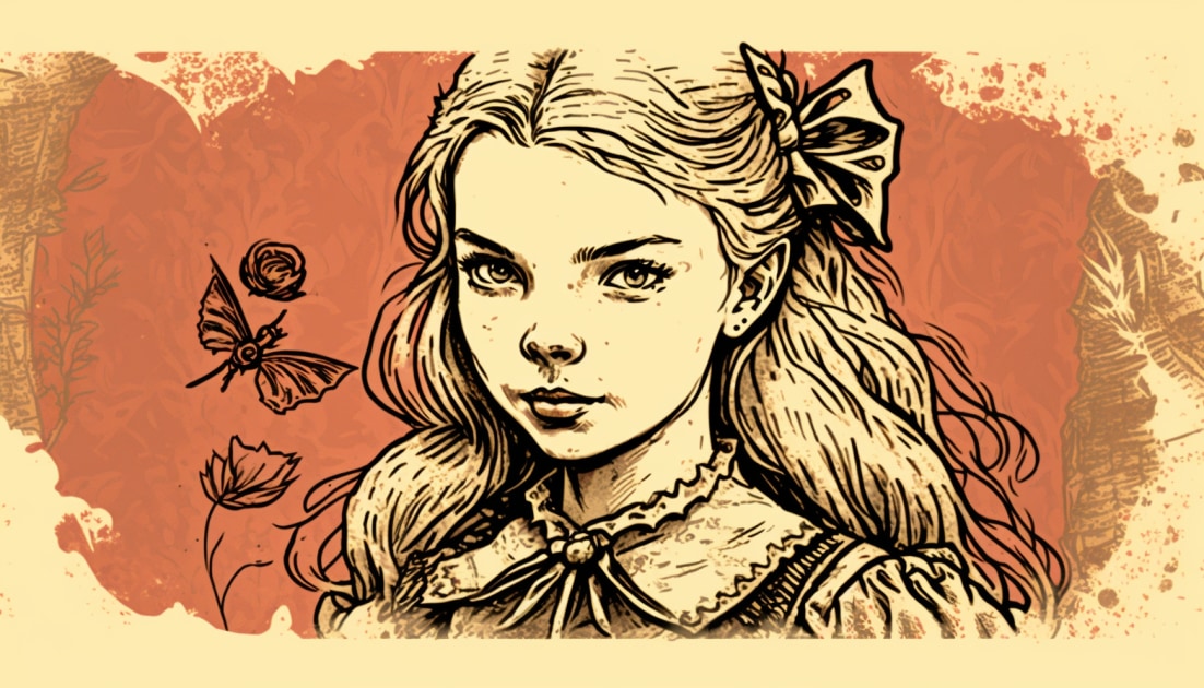 anya-taylor-joy-art-style-of-john-tenniel