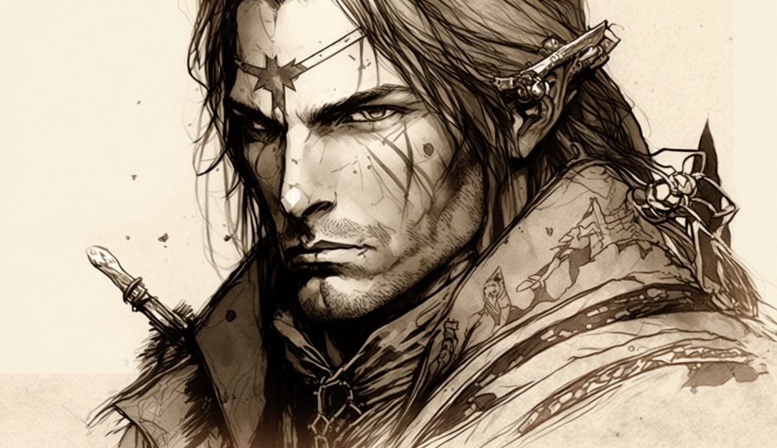 aragorn-art-style-of-akihiko-yoshida