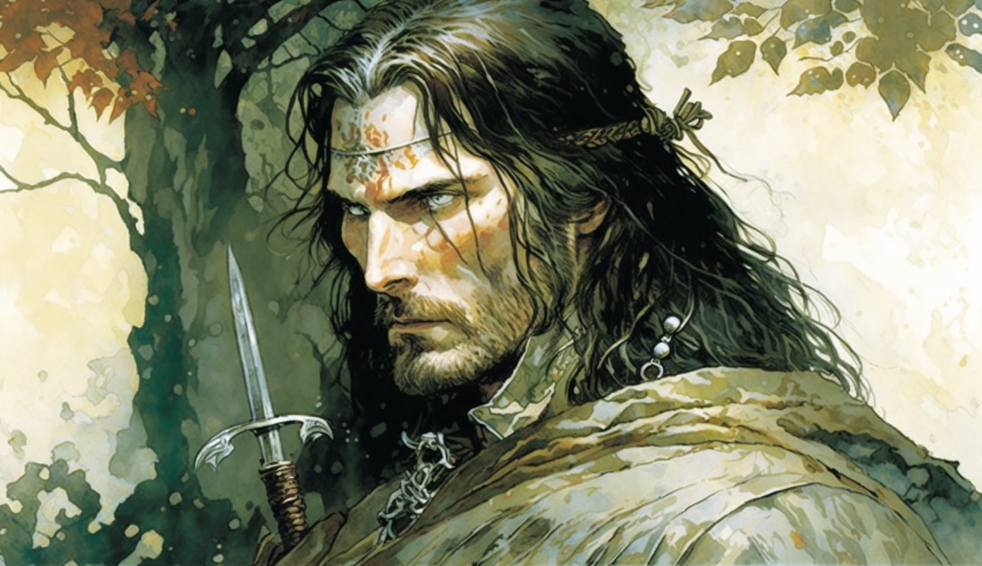 aragorn-art-style-of-charles-vess