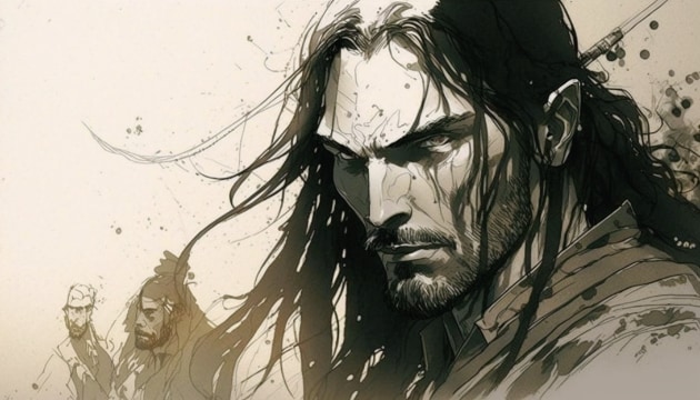 aragorn-art-style-of-claire-wendling