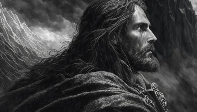 aragorn-art-style-of-gustave-dore