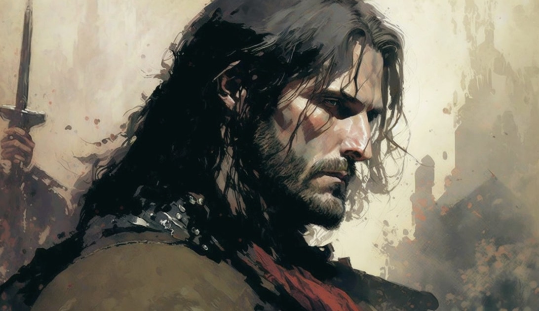 aragorn-art-style-of-jeffrey-catherine-jones