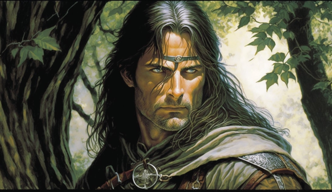 aragorn-art-style-of-larry-elmore