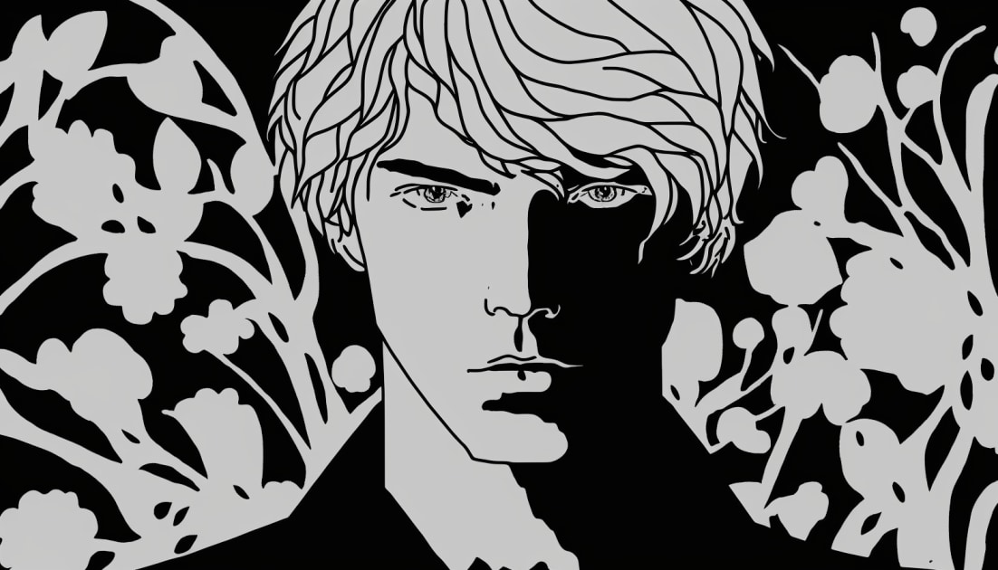 armin-arlert-art-style-of-aubrey-beardsley