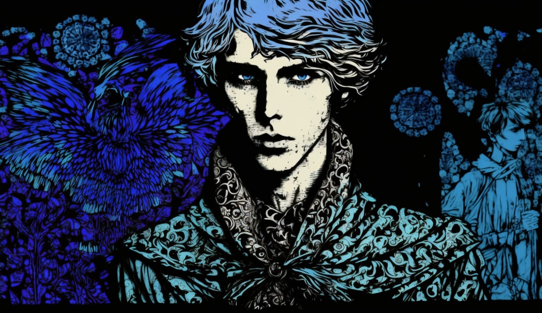 armin-arlert-art-style-of-harry-clarke