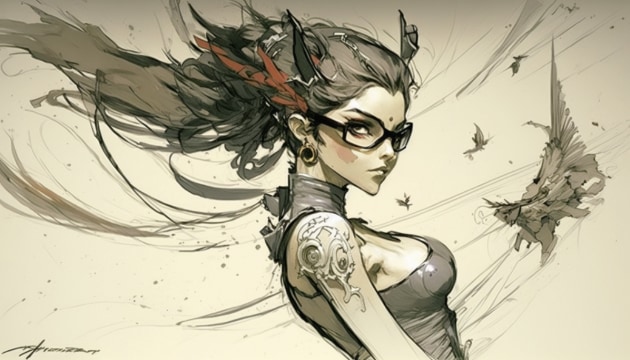 bayonetta-art-style-of-claire-wendling