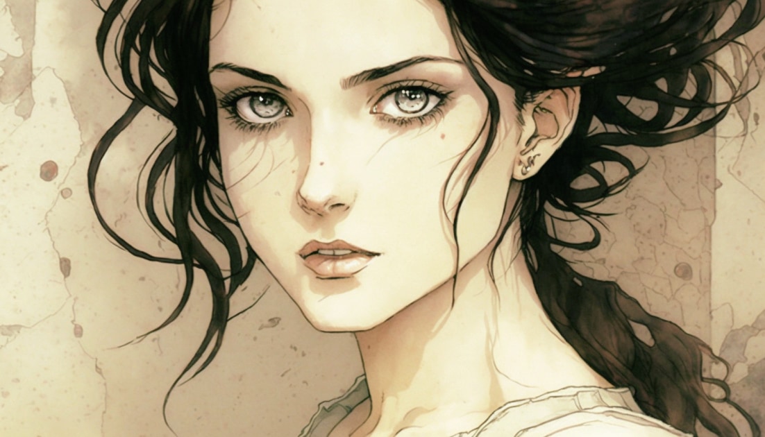 Bella Swan in the Art Style of Milo Manara