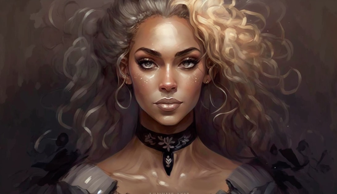 beyonce-art-style-of-charlie-bowater