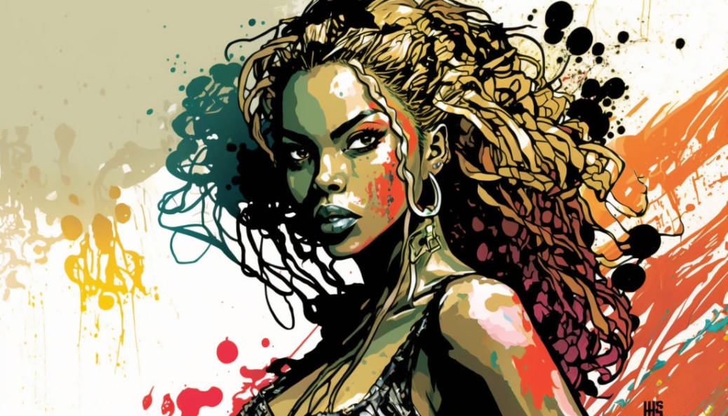 beyonce-art-style-of-yoshitaka-amano