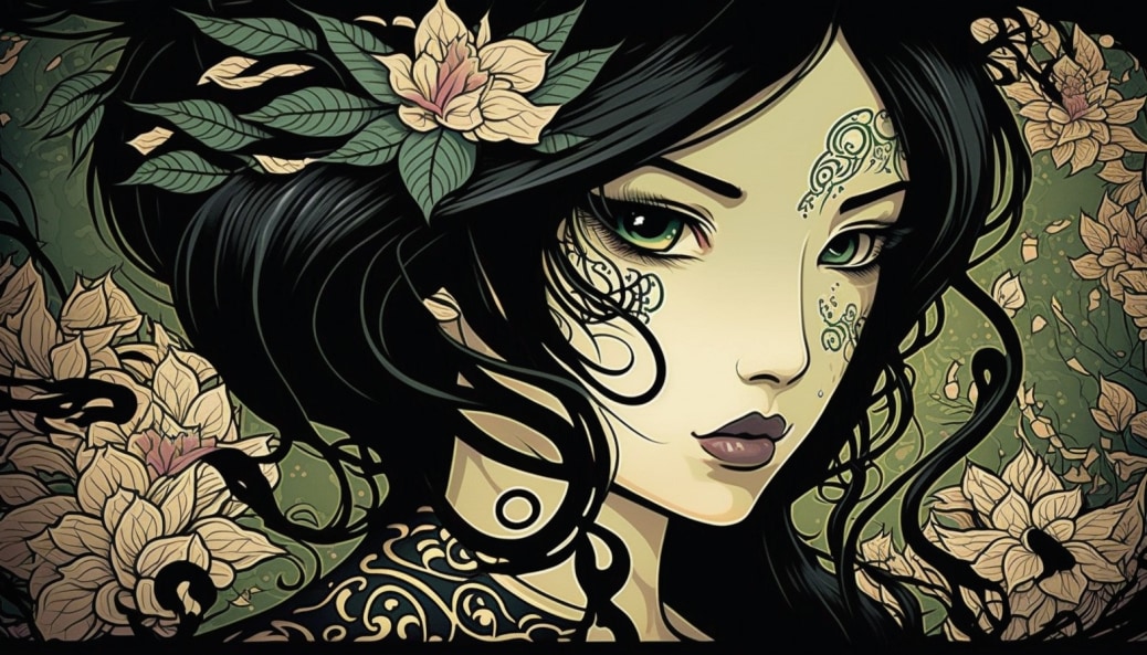 boa-hancock-art-style-of-audrey-kawasaki