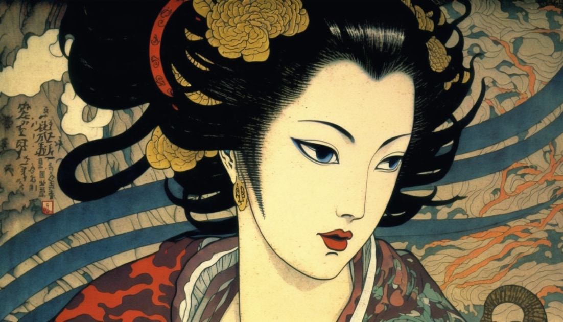 boa-hancock-art-style-of-utagawa-kuniyoshi