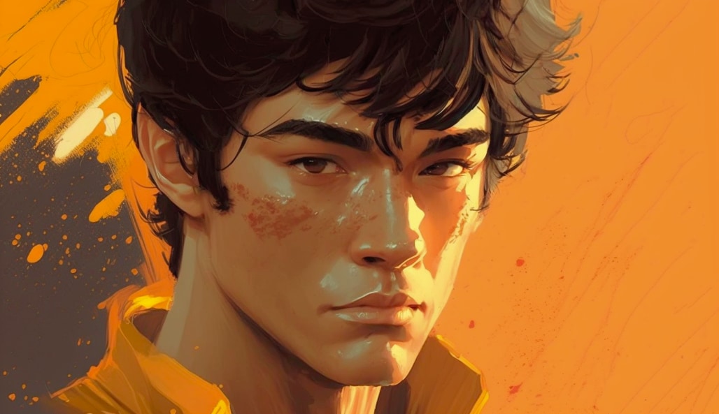 bruce-lee-art-style-of-ilya-kuvshinov