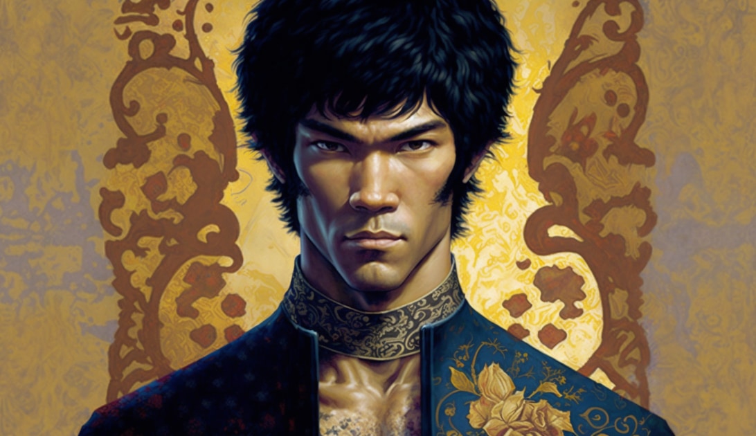 bruce-lee-art-style-of-james-christensen