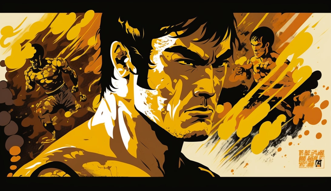 bruce-lee-art-style-of-tom-whalen