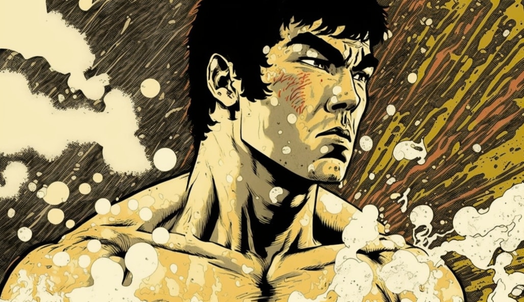 bruce-lee-art-style-of-yuko-shimizu