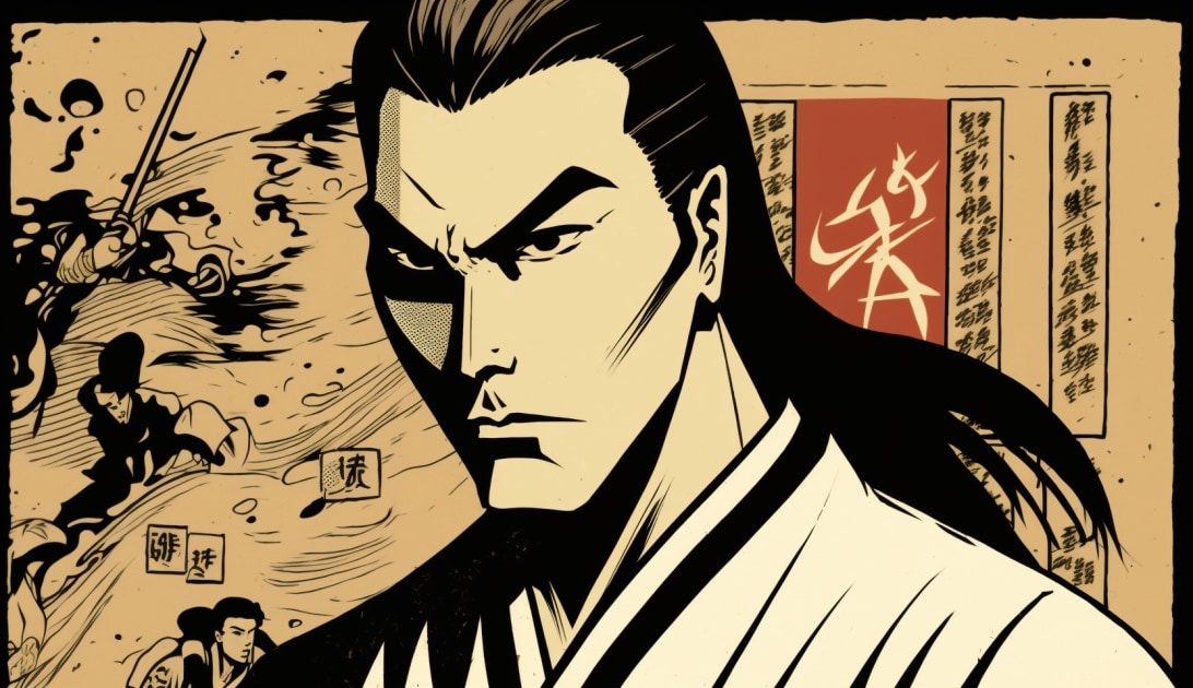 byakuya-kuchiki-art-style-of-jack-kirby