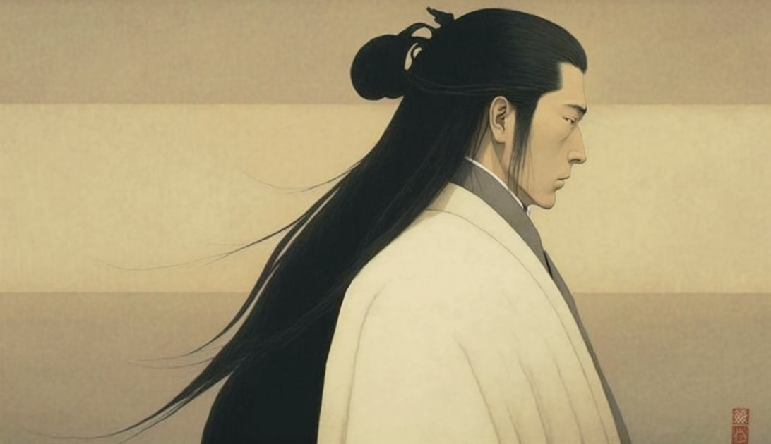 byakuya-kuchiki-art-style-of-ohara-koson