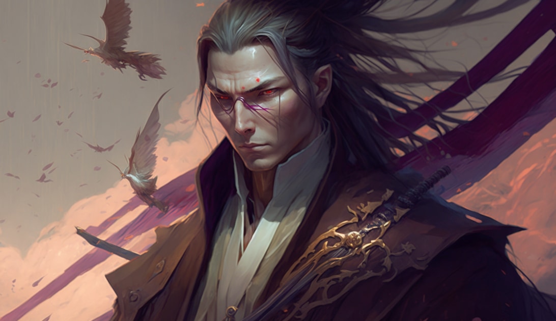 byakuya-kuchiki-art-style-of-peter-mohrbacher