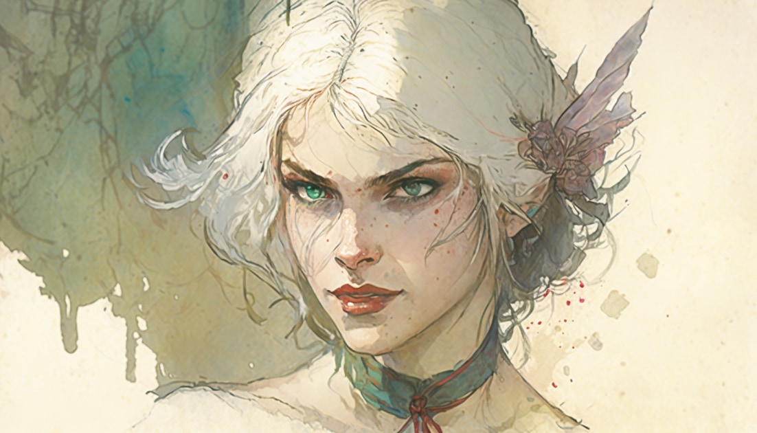 ciri-art-style-of-warwick-goble