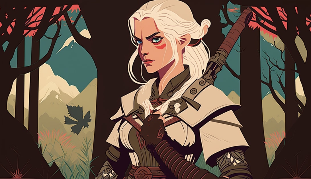 ciri-art-style-of-josh-agle