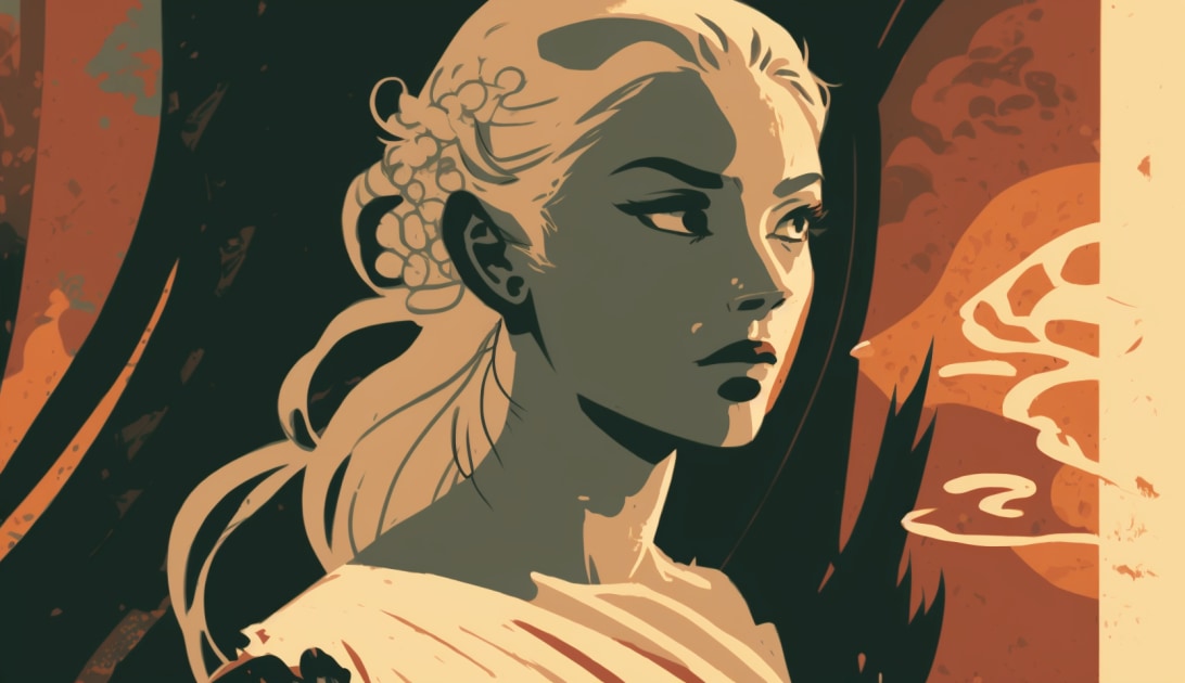 daenerys-targaryen-art-style-of-aaron-douglas