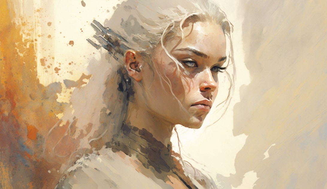 daenerys-targaryen-art-style-of-alex-maleev