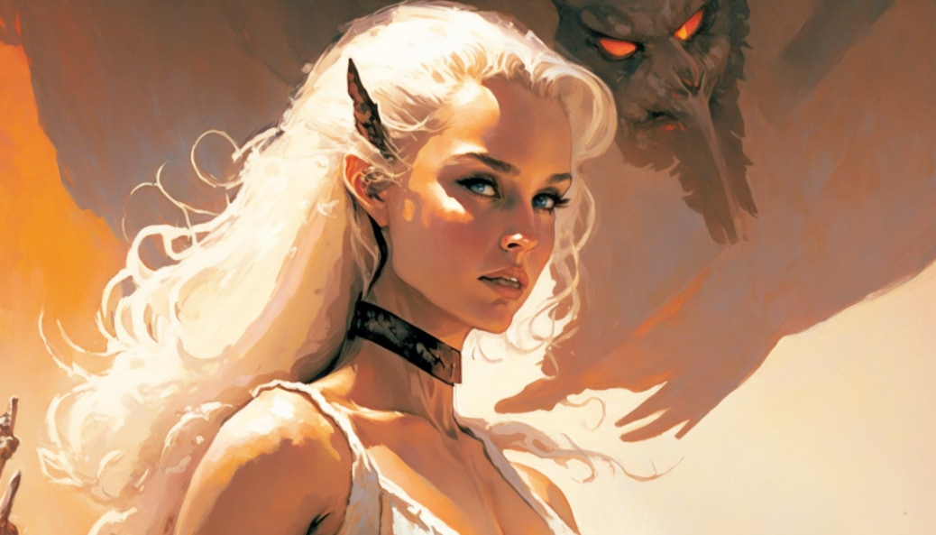 daenerys-targaryen-art-style-of-frank-frazetta