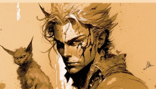 Dio Brando - Ariyon Scythe - Digital Art, People & Figures