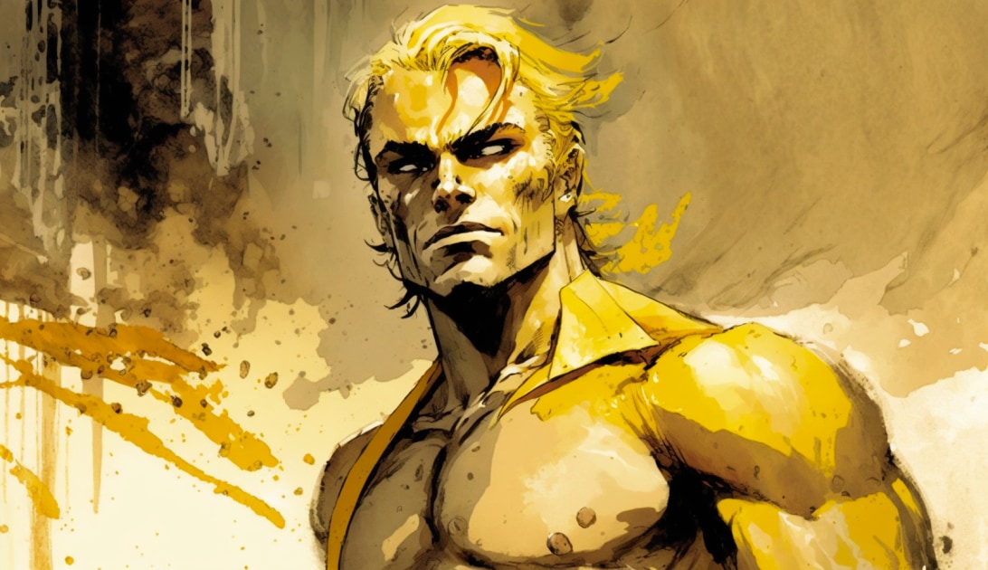 Dio Brando in the Art Style of Aiartes