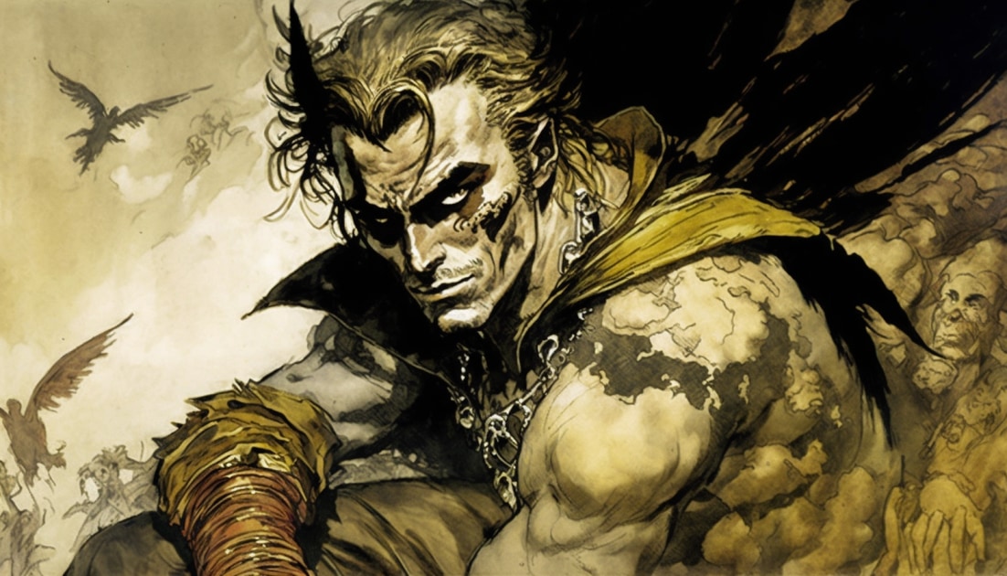 dio-brando-art-style-of-arthur-rackham