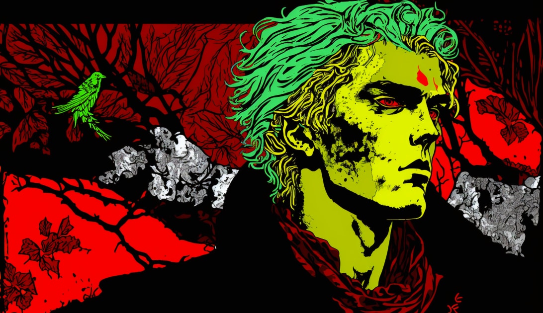 dio-brando-art-style-of-harry-clarke